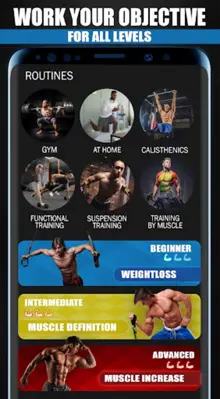 Arm Workout Biceps Exercise android App screenshot 1