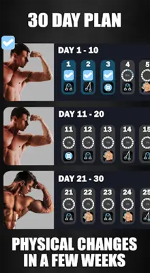 Arm Workout Biceps Exercise android App screenshot 5